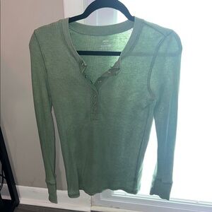 aerie ribbed henley